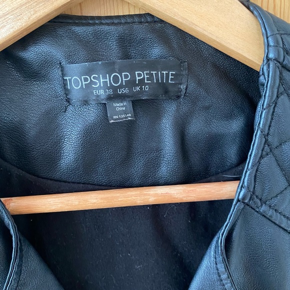 Faux leather jacket - Picture 4 of 5